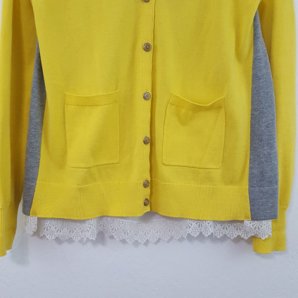 **NFS** {CAbi} #3010 Belle Yellow Cardigan M - Picture 4 of 8